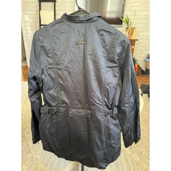 Nike Navy Blue Tech Lab Zip Up Windbreaker Jacket Women's Size Medium - Picture 2 of 5